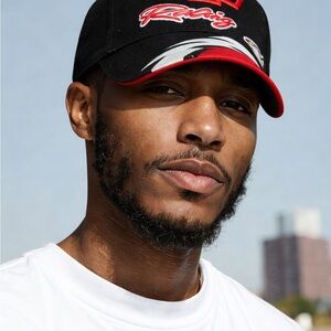 Black and Red Racing Cap Chevy.  SKU 2947